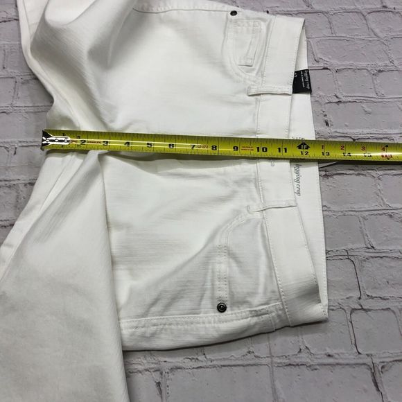 NWT New York & Co. Women Legging Crop Jeans Size 12 White Denim B187 -20 - Picture 6 of 13
